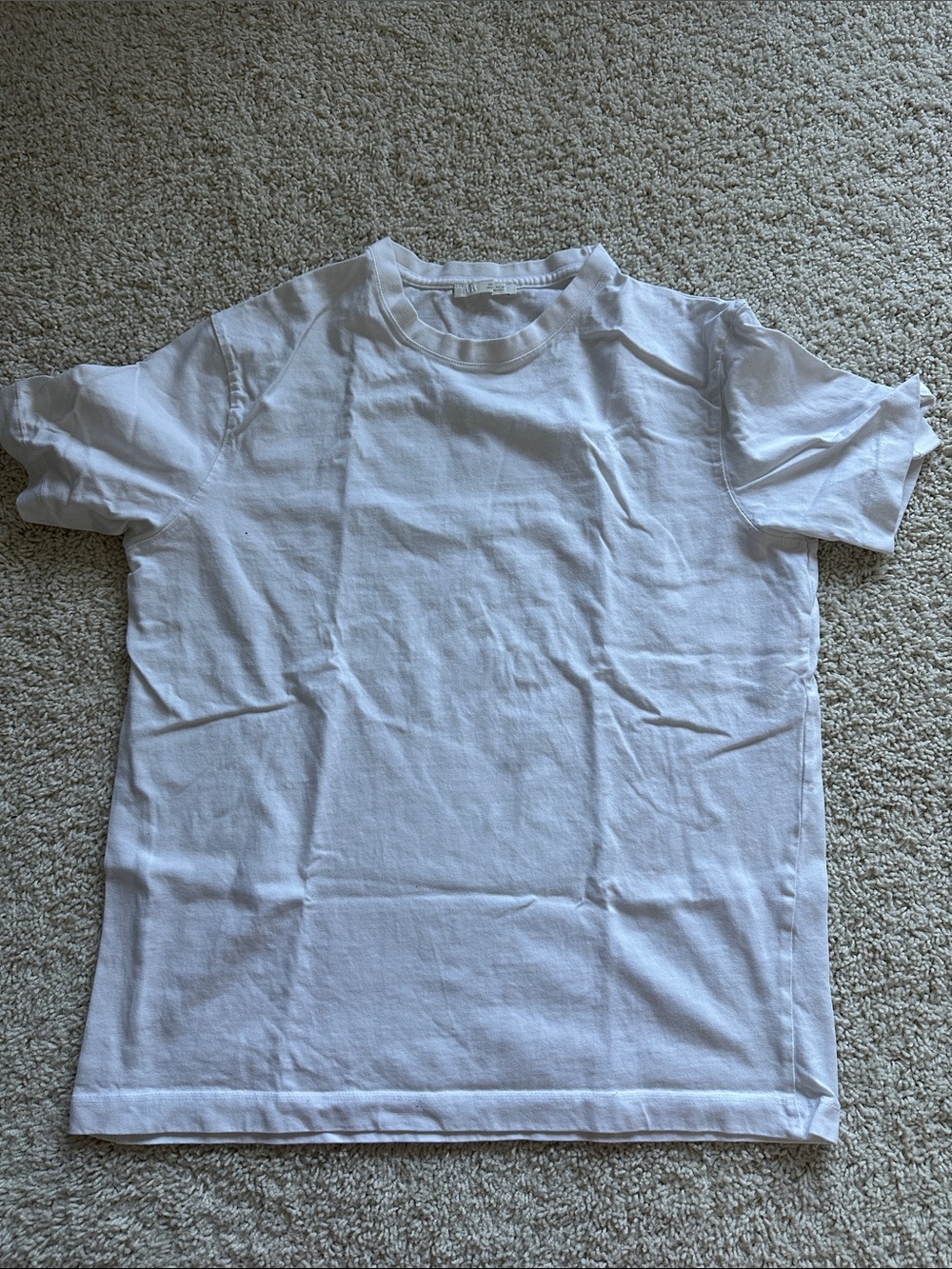 Zara Classic Crewneck White Tee